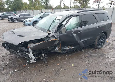 2021 Dodge Durango Gt Plus Awd z USA, uszkodzony, nr VIN 1C4RDJDG5MC663643